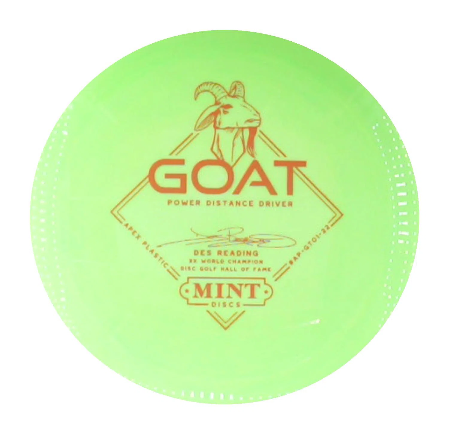Mint Discs Goat Disc Golf Disc